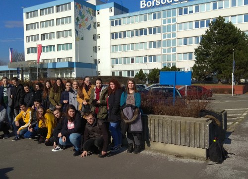 Studenti navštívili BorsodChem MCHZ, s.r.o. Ostrava